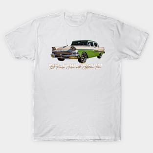 1958 Ford Custom 300 Fordor Sedan with Styletone Trim T-Shirt